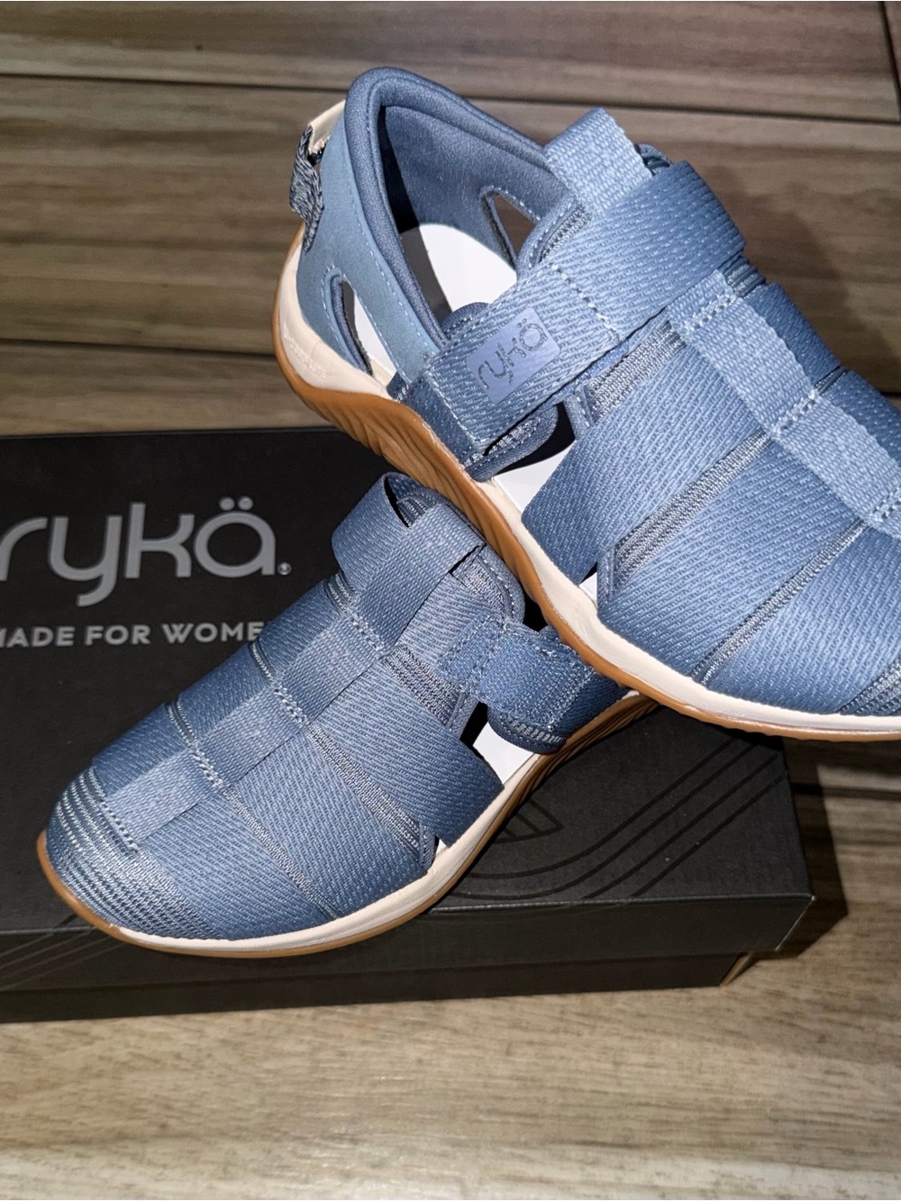 Ryka Stone Blue Woman’s Sandals
